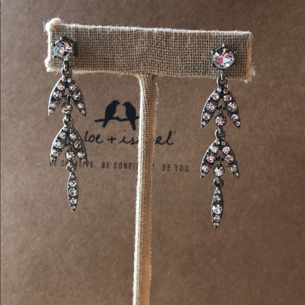 Lumiere drop earrings
